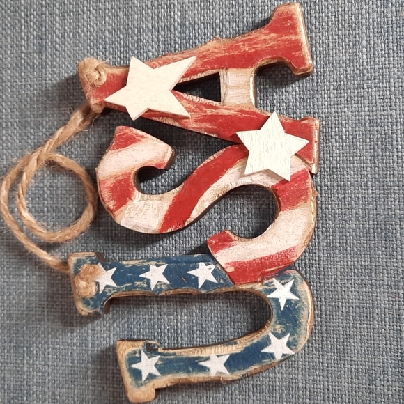 Military Picture Wall Art Brother Hero Americana Patriotic USA Ornament Set - Picture 2 of 9